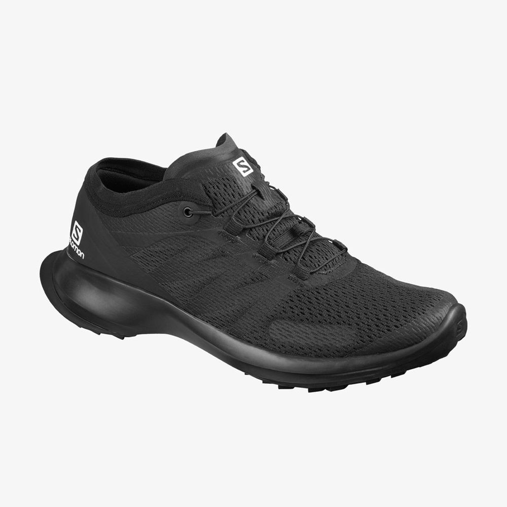 SALOMON UK SENSE FLOW - Mens Trail Running Shoes Black,LXIR79016